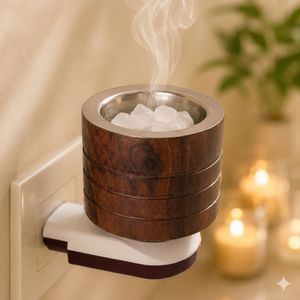 Quemador de Alcanfor Kapoor Dani de Madera Premium para Puja, Fragancia para el Hogar, Aromaterapia, Meditación, Decoración Ritual, Regalo - Product Image 2