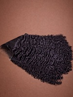Perruques bouclées en cheveux vierges brésiliens, haute densité, 100% cheveux humains, pour femmes noires, perruque sans colle avec cheveux de bébé, couleur naturelle