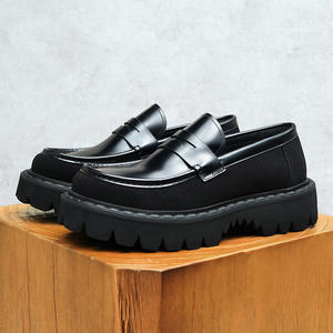 Zapatos Oxford de Cordones Casuales de Negocios de Alta Calidad 2026 para Hombre, Parte Superior de Cuero Genuino, Diseño Evergreen, Impermeables y Transpirables - Product Image 1