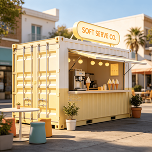 Prefab Restaurant Container Restaurant Shipping Container Cafe Mobile Coffee Container Shop - Product Image 4