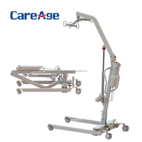 CareAge Model 71923 Alat Angkat Pasien Elektrik Lipat Kelas Medis CE ISO 10535 dengan Sling Baja Kapasitas 204kg untuk Lansia