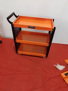 Goshen ตู้เหล็กอเนกประสงค์3ชั้นทนทานใช้ในโกดังสินค้ารถเข็นปรับแต่งได้ - Product Image 3