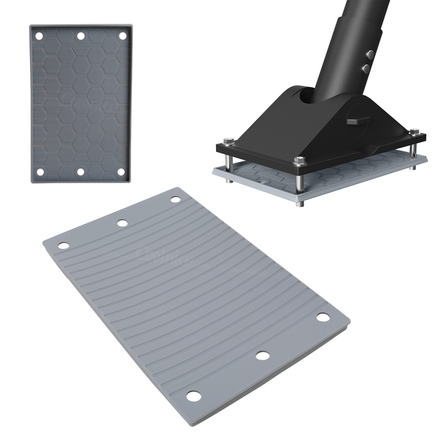 Customized Package Satellite Mount Kit Secure Strong Starlink Accessories Load Bearing Silicone Starlink Mounting Pad