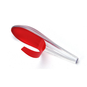 Red <b>Plastic</b> Teardrop <b>Beads</b> 60mm X 15mm For Lighting Trim Covers Decorative Accessory - Product Image 4