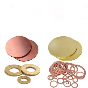 Chinese Suppliers' Custom <strong>Sheet</strong> Metal Fabrication Service Copper Plate Laser Cutting Processing Including <strong>Brass</strong> Disc Companies - Product Image 2