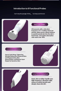 Machine Hydro 9-en-1 Professionnelle pour Soin Complet de la Peau : Nettoyage en Profondeur, Anti-Âge et Rajeunissement Cutané pour Salons et Spas - Product Image 3