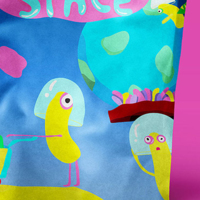 Sachet alimentaire réutilisable personnalisé en PE, imprimé, avec fermeture éclair, scellé et facile à ouvrir, pour aliments pour bébés, bonbons, noix et collations