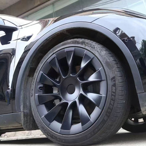 Costume pour Tesla Model Y Kit d'accessoires extérieurs RimCase Wheel Protector Rim case Enjoliveurs <span class=keywords><strong>Anneau</strong></span> <span class=keywords><strong>de</strong></span> <span class=keywords><strong>protection</strong></span> 21 "pour Tesla Model Y - Product Image 2