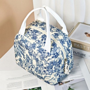 Premium Fashion Lunch Tote Bag Large Capacity Portable Insulated Box Carrier Handle Reusable Polyester Bag for Office School - Product Image 5