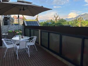 Carreaux de sol pour terrasse extérieure en plastique composite à grain de bois - Product Image 2