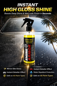 Cire en spray rapide pour voiture 250ml - Protection premium Carnauba & Polymère Jaune pour voitures neuves et anciennes - Product Image 4