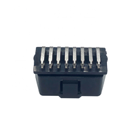 Connecteur mâle OBD II OBD 2 à 16 broches, coudé à 90 degrés, nickelé, SETOCONT ST-SOM-013B-X J1962