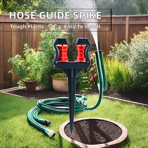 1/2 pouces Spike Plant Saver accessoires <span class=keywords><strong>d</strong></span>'irrigation en plastique Support de <span class=keywords><strong>tuyau</strong></span> de jardin Guide de <span class=keywords><strong>tuyau</strong></span> étagère <span class=keywords><strong>porte</strong></span>-outil <span class=keywords><strong>d</strong></span>'<span class=keywords><strong>arrosage</strong></span> pour - Product Image 2