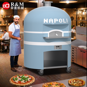 Herramientas comerciales de arcilla refractaria, molde de hormigón eléctrico antiguo de Gas, cúpula, horno de Pizza, tipo para restaurante, gran Hotel a base de piedra - Product Image 1