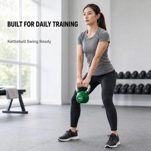 High Quality JODY KB7 Custom Color <b>Cast</b> <b>Iron</b> EVA Vinyl <b>Kettlebell</b> for Sports Fitness Arm Training Durable Non-Slip Unisex - Product Image 1