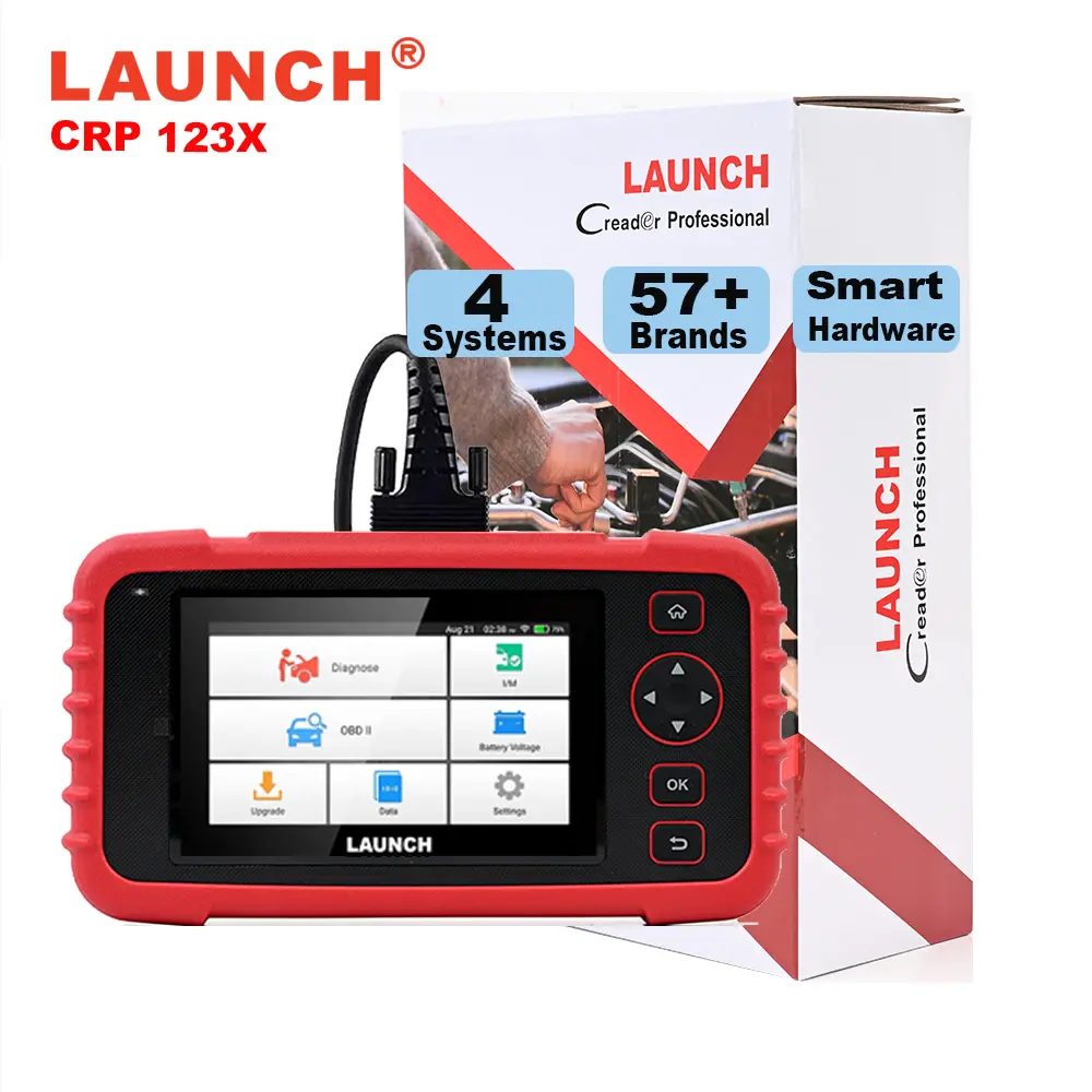 Lançamento CRP123X 919 OBD2 Scanner ECU chave de programação SDK leitor de código automático máquina ferramenta de diagnóstico de carros para todos os carros