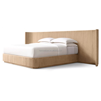 Byron New Style Rich Grain Holz betten European Oak Soft Bed mit King Size