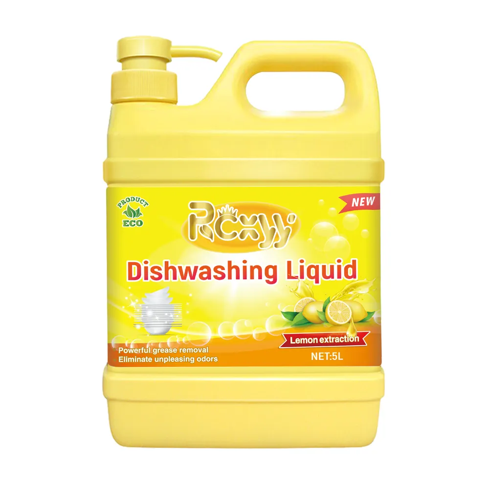 5L Fruits Vegetables Cleaning Detergent Household Oil Removal Kitchen Cookware dishwashing liquid soap