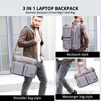 Sac à dos pour ordinateur portable de grande capacité, élégant, pour les voyages d'affaires, l'université, l'école, les hommes et les femmes, imperméable, double compartiment, 17,3 pouces