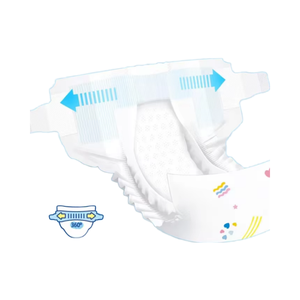 2025 grande monouso organico pannolini per bambini di qualità OEM Private Label portatile per viaggi campione gratuito offerto con nastro magico - Product Image 1