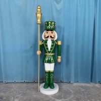 Grand Casse-Noisette Artisanal en Résine pour Noël, Casse-Noisette Géant de Noël, Grand Casse-Noisette d'Extérieur 180cm 210cm 240cm