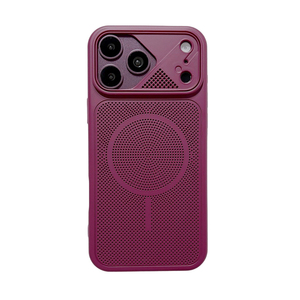 เคสโทรศัพท์ระบายความร้อนแบบแม่เหล็กสำหรับ iPhone 17 Pro Max, เคส iPhone 18 Pro Max ลายเชอร์รี่ - Product Image 1