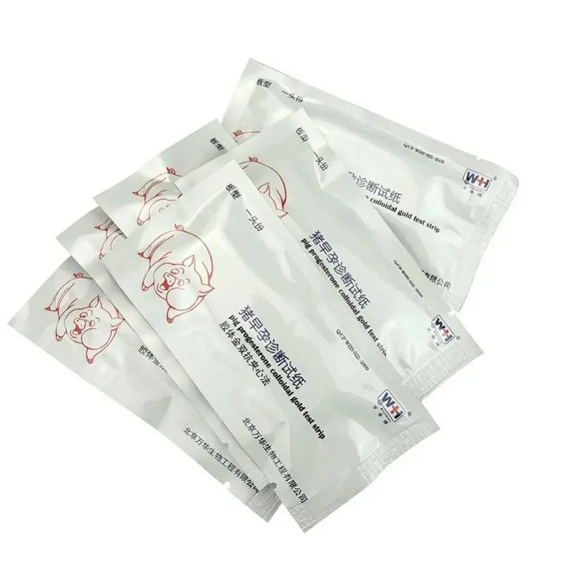 Sow Pregnancy Test Strips Rapid Diagnostic Test Pig pregnancy Colloidal Testing Kit Strip(paper) By Urine