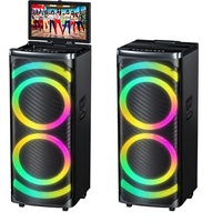 Sistema de Altavoces de 50W RMS con Woofer de 12 Pulgadas y 2+1 Tweeters, con Control Remoto por Batería y Soporte para Cine en Casa