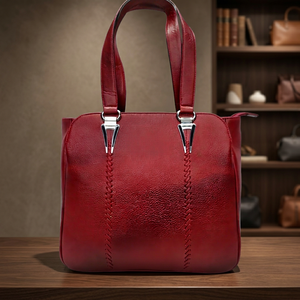 Traditional Style BS International Ladies Genuine Leather Clutch Foldable Zipper Closure Waterproof Lightweight Large Shop - Product Image 3