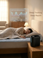 Surmatelas intelligent Catusa à contrôle de température par IA, 16-45 zones doubles, contrôle par application, silencieux et économe en énergie