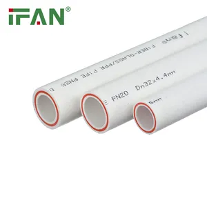 20mm-125mm sợi thủy tinh PPR ống cho nước nóng PN20 IFAN nhà máy ống nhựa Polypropylene PPR ống