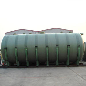 خزان تخزين أفقي للمياه من الألياف الزجاجية بألياف زجاجية سعة 100 م 3 لتر - Product Image 4