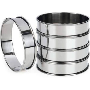 Vente en gros d'anneau à <span class=keywords><strong>tarte</strong></span> double roulé en acier inoxydable anneau rond à bord de rouleau <span class=keywords><strong>moule</strong></span> à <span class=keywords><strong>tarte</strong></span> aux œufs <span class=keywords><strong>moule</strong></span> à gâteau mousse française anneau à <span class=keywords><strong>tarte</strong></span> au fromage - Product Image 1