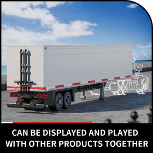 Camion de ville, blocs de construction, conteneur d'expédition, remorque, camions lourds, véhicule de transport, briques de construction, jouets pour enfants - Product Image 5