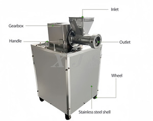 Rodillo comercial <span class=keywords><strong>Pasta</strong></span> Maker Máquina de producción de espagueti de alta eficiencia Máquinas formadoras de macarrones multifuncionales - Product Image 3