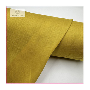 Mindun <strong>Yarn</strong> 36*36 60gsm 100 <strong>Ramie</strong> Wrinkled Pure <strong>Yarn</strong> Fabric China for Women Scarf - Product Image 1