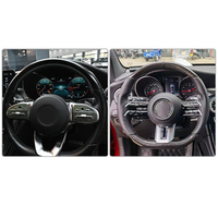 Volant de course en cuir pour Benz Mercedes AMG a B C E GLS GLA S C63 809 W205 W204 W213