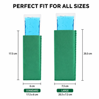 Pochette personnalisée pour sucettes glacées, sac multicolore pour sucettes glacées, manchon pour sucettes glacées résistant au froid