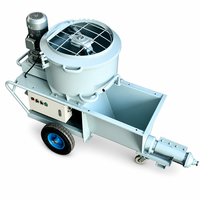 S6 Vente directe d'usine, petite machine à projeter du ciment et du mortier portable, machine à projeter du mortier électrique
