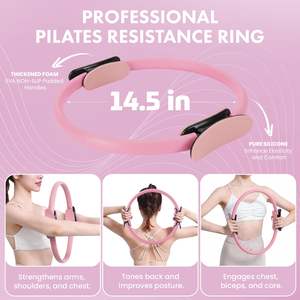 Ensemble de 9 pièces pour le yoga et le Pilates, respectueux de l'environnement, avec sac de sport, ballon de yoga, bandes de résistance, équipement d'exercice à domicile - Product Image 5