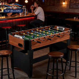 S.Q.F Mesa <span class=keywords><strong>de</strong></span> <span class=keywords><strong>Futbolín</strong></span> <span class=keywords><strong>Profesional</strong></span> <span class=keywords><strong>de</strong></span> Madera, Tamaño Pequeño, Juego <span class=keywords><strong>de</strong></span> Mesa Interactivo <span class=keywords><strong>de</strong></span> Alta Calidad, Entretenimiento Familiar - Product Image 6