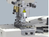 Machine à coudre industrielle à point de recouvrement et interlock, à cylindre, alimentation manuelle, haute vitesse, neuve, pour usage domestique, avec fonction de fixation de ruban