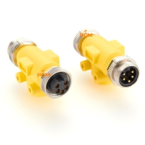 อะแดปเตอร์ตัวเชื่อมต่อ5ขาสำหรับ<span class=keywords><strong>สาย</strong></span>ชาร์จเซ็นเซอร์อุตสาหกรรม7/8-16 UNF อะแดปเตอร์สำหรับ NMEA2000 - Product Image 2