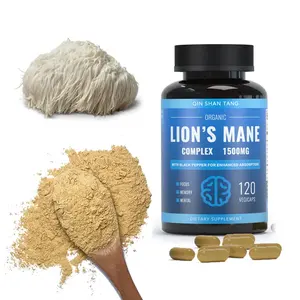 Qinshantang Private Label Hersensupplementen Biologische Shilajit Zeemos Leeuw Manen Paddestoel <span class=keywords><strong>Extract</strong></span> <span class=keywords><strong>Capsules</strong></span> - Product Image 1