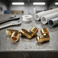 Raccord réducteur égal en laiton forgé HT, filetage mâle, surface polie, filetages NPT/BSPT, classe 150, basse pression pour gaz naturel