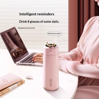 Bouteille d'eau intelligente électronique en acier inoxydable de haute qualité, isolation thermique 12-24 heures, utilisation domestique et extérieure, grande capacité, USB