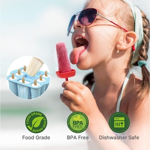 BPA FREE 9 Sâu Răng <span class=keywords><strong>Silicone</strong></span> <span class=keywords><strong>Ice</strong></span> <span class=keywords><strong>Cream</strong></span> Khuôn Popsicle Đứng Cho Tự Chế <span class=keywords><strong>Ice</strong></span> <span class=keywords><strong>Pop</strong></span> <span class=keywords><strong>Ice</strong></span> <span class=keywords><strong>Cream</strong></span> Khay Cho Nhà Sử Dụng Gói Hộp - Product Image 3