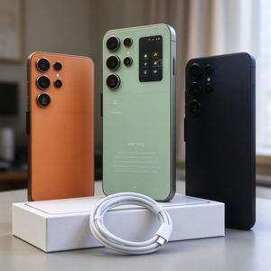 สมาร์ทโฟน S25Ultra 5G รุ่น 24GB+1TB, โทรศัพท์มือถือยอดนิยม, รองรับซิมคู่, ดีคาคอร์, กล้องความละเอียดสูง - Product Image 4