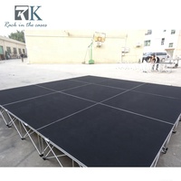 Plateforme de scène pliable 18 mm Spider Riser à installation rapide