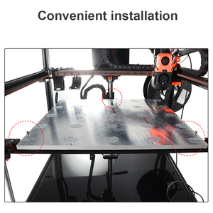 FYSETC数控3D打印机，带MIC6铝磁性构建板，适用于voron 2.4高磁性易于安装